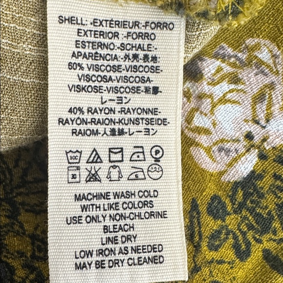 Free People Slubby Crinkle Smooth Talker Top Gold Combo dress hobo size XS - Picture 11 of 14